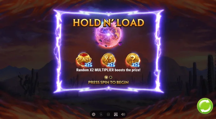 Colt Lightning Inferno παιχνίδι μπόνους